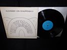 ALEXANDER VON SCHLIPPENBACH -  1ST. PRESS. FREE JAZZ / KRAUTROCK 1969