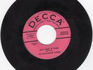 THE HOLLYWOOD FLAMES - LET'S TALK IT OVER  DECCA RECORDS 45RPM Promo