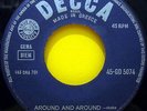 THE ROLLING STONES Around And Around RARE 1965 GREEK ORIGINAL 7