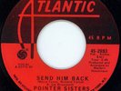 NORTHERN SOUL - POINTER SISTERS - SEND HIM BACK - ATLANTIC LABEL - RI