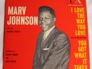 MARV JOHNSON - I LOVE THE WAY YOU LOVE  - UAE 10.007 45 RPM 7