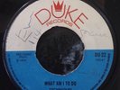 THE TECHNIQUES-What Am I To Do/You're My Everything, Duke DU22, Orig. Ska Vinyl
