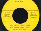 RICK EYK [ LISTEN  ] Ultra-Rare Loner Guitar Psych 1974 Private Michigan 45