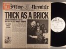 Jethro Tull  Thick As A Brick   White Label Promo