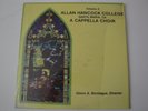ALLAN HANCOCK COLLEGE SANTA MARIA, CA A CAPPELLA CHOIR VOLUME 8 VINYL LP ALBUM