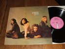 Free; Fire and Water. 1st Pressing. Textured label. ILPS-9120 A//1 B//1 VG/VG
