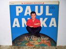 PAUL ANKA, MY HEART SINGS, Rare Vintage 1959 Stereo LP EX / EX