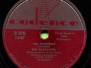 CHORDETTES (Mr. Sandman / I Don't Wanna See You Cryin') POP  78 RPM  RECORD