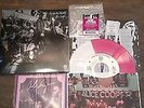 ALICE COOPER signed pink/white split RSD 7