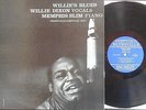 WILLIE DIXON with MEMPHIS SLIM WILLIE's BLUES LP US BLUESVILLE DG RVG 1960
