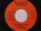 PARAGONS: The Vows Of Love / Twilight 45 Vocal Groups