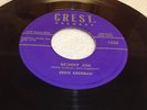 EDDIE COCHRAN Skinny Jim & Half Loved 1956 CREST #1026 RARE ROCKABILLY VG 45