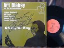 ART BLAKEY & THE JAZZ MESSENGERS oh-by the way SIGNED AUTOGRAPH MINT DUTCH LP
