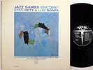 STAN GETZ LUIZ BONFA Jazz Samba Encore  VERVE MONO LP DG original