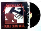 Metallica - Kill 'Em All UK LP 1983 + Innerbag //3