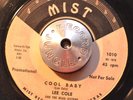 ROCKABILLY 45 - LEE COLE - COOL BABY /SUZY ANN MIst PROMO Texas Rocker HEAR