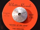 LATIN SOUL 45 - THEE MIDNITERS - GIVING UP ON LOVE /ARE YOU ANGRY Whittier HEAR