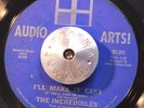 SOUL 45 - THE INCREDIBLES - I'LL MAKE IT EASY /CRYING HEART Audio Arts HEAR