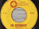 TRIO ARMONICO SANTA CRUZ - Sin Sufrimiento - RARE BOLERO DOO WOP EL SALVADOR 45