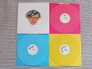 Pet Shop Boys Very Relentless 3 x 12 inch coloured Promo Vinyl DF118 1993