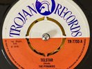 The Pyramids - Telstar / Feel All Right. Trojan 45 Skinhead Reggae Ska VG