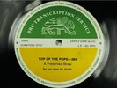 BBC 384 Transcription Disc TOP OF POPS LIVE ELO ELECTRIC LIGHT ORCHESTRA ARGENT