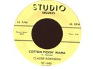 CLAUDE ROBINSON Cotton Pickin' Mama on Studio R&B Rocker 45 Hear
