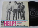 Very rare The Beatles EP Help  Sweden Parlophone 234 Light Blue Stripes VG+VG+