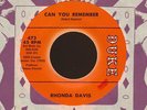 RHONDA DAVIS Can You Remember / RARE DUKE 45 NM northern soul  (Hear It )