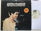 Aretha Franklin This Girl's In Love With You LP VG+/NM DJ Mono White Label Promo