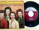 THE CHORDETTES CADENCE EP CEP-115 TALL PAUL * PINK SHOE LACES *CHARLIE BROWN
