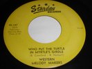 Western Melody Makers: Who Put The Turtle In Myrtle's 45 - Hillbilly Rockabilly