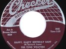 HEAR  Doo Wop 45 TUNE WEAVERS Happy, Happy Birthday Baby CHECKER 8539 VG++