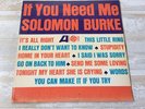 Solomon Burke If You Need Me Atlantic Records 8085 Sample Copy Excellent Cond.