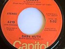 Babe Ruth Elusive US original Capitol Issue northern soul Nr Mint Condition