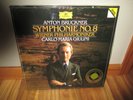 CARLO MARIA GIULINI-BRUCKNER: SYMPHONY NO.8 DIGITAL RECORDING DGG SEALED #SV 10