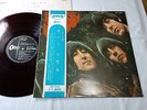 BEATLES RUBBER SOUL JAPAN ORIGINAL ODEON FIRST ISSUE RED WAX OP 7450 W/BLUE OBI