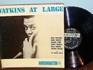 WATKINS AT LARGE-ORIGINAL RARE JAZZ FROM 1956 WITH RARE BOOKLET  US LP VG+