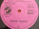 LES PETIT MATIN CHILE  SINGLE CLAUDE FRANCOIS FLECHE 1975