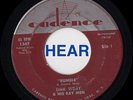 LINK WRAY AND HIS RAY MEN: Rumble / The Swag CADENCE 1347, RARE ROCKABILLY, VG+