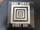NINA SIMONE RIGHT ON   NM LP STILL IN SHRINK ROKER RECORDS 1972 JAZZ VOCAL