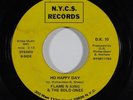 70s Soul 45 FLAME N KING & THE BOLD ONES Ho Happy Day on N.Y.C.S.