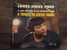 Lorez Alexandria ?Lorez Sings Pres 565 Music Album Vinyl Records 1958 LP 3722