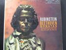Rubinstein - Beethoven Sonatas LP VG LM-2311 RCA Mono 1959 Vinyl Record