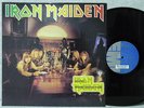 IRON MAIDEN PIECE OF MIND WHERE EAGLES DARE 5TRACK 1986 LP 2W/IN EX+   NM Promo