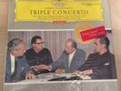SCHNEIDERHAN FOURNIER ANDA - BEETHOVEN TRIPLE CONCERTO - DGG LP red stereo tulip