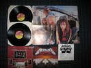 METALLICA MASTER OF PUPPETS LP FIRST UK PRESS POSTER AND MERCHAND.LEAFLET 2X LP