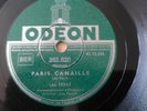 78 tours Léo Ferré   Paris canaille / Et des clous  Odéon 282 820