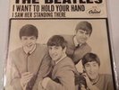 Vintage The Beatles 45 Rpm Record 5112 Capitol Records I Want To Hold Your Hand
