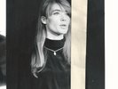FRANCOISE HARDY- SUPERBE PHOTO PRESS ORIGINAL DISQUES VOGUE-24+18. TRES BON ETAT